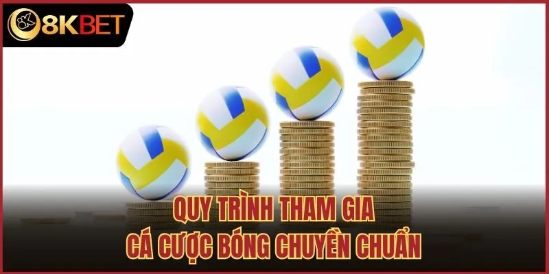 Quy trình tham gia cá cược bóng chuyền chuẩn